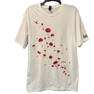 Overlord Movie Themes Short Sleeve White Tee NWOT Size L